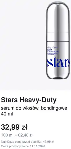 Rossmann Stars Heavy-Duty serum do włosów, bondingowe oferta