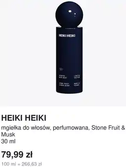 Rossmann HEIKI HEIKI mgiełka do włosów, perfumowana, Stone Fruit & Musk oferta
