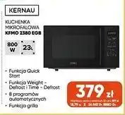 Max Elektro Kuchenka mikrofalowa Kernau KFMO 2380 EGB oferta