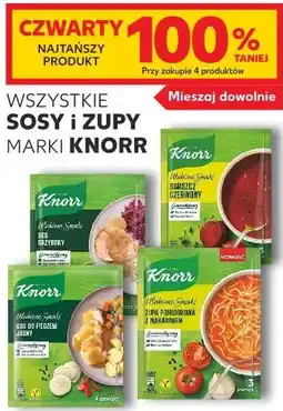 Kaufland Sosy i zupy Knorr oferta