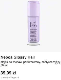 Rossmann Neboa Glossy Hair olejek do włosów, perfumowany, nabłyszczający oferta