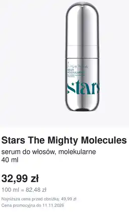 Rossmann Stars The Mighty Molecules serum do włosów molekularne oferta