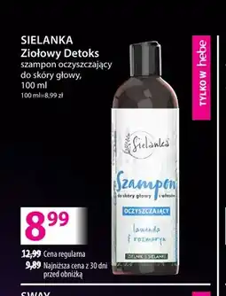Hebe Szampon oczyszczający do skóry głowy Ziołowy Detoks Sielanka oferta