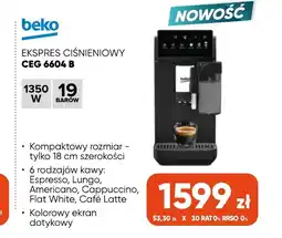 Max Elektro Ekspres do kawy Beko oferta