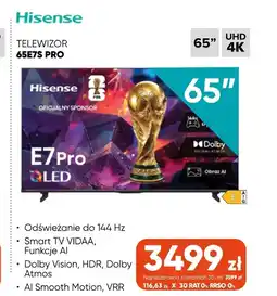 Max Elektro Telewizor Hisense oferta