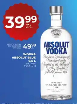 Duży Ben Wódka Absolut Blue oferta