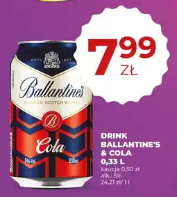 Duży Ben Drink Ballantine's & Cola oferta