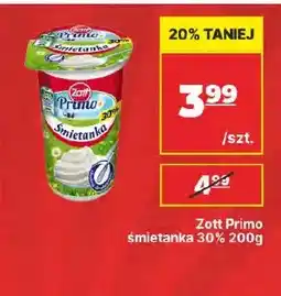 API MARKET Śmietanka Zott Primo 30% oferta