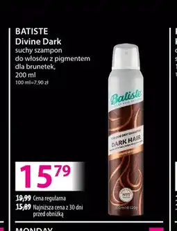 Hebe Suchy szampon do włosów z pigmentem dla brunetek Divine Dark Batiste oferta