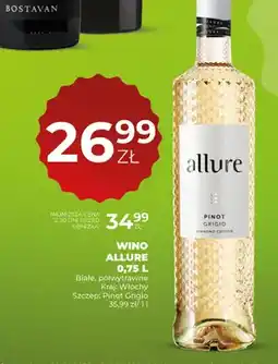 Duży Ben Wino białe Allure Pinot Grigio oferta