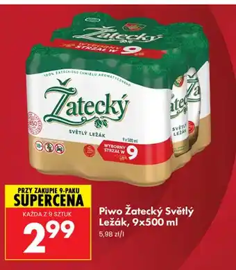 Piwo Žatecký Světlý Ležák 9-pak