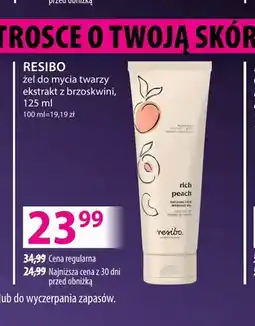 Hebe Żel do mycia twarzy ekstrakt z brzoskwini Resibo oferta