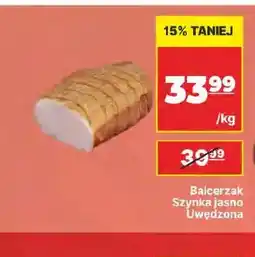 API MARKET Szynka jasno wędzona Balcerzak oferta