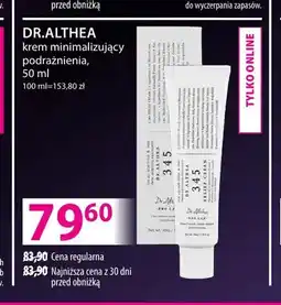 Hebe Krem minimalizujący podrażnienia Dr.Althea oferta