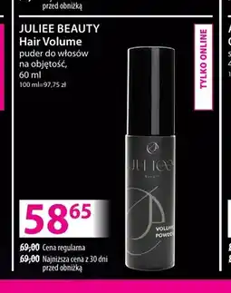 Hebe Puder do włosów na objętość Hair Volume Juliee Beauty oferta