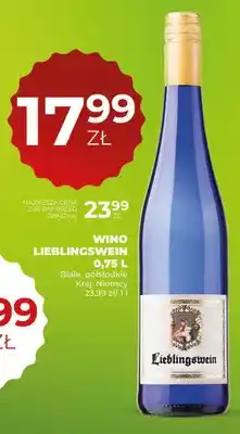 Duży Ben Wino białe półsłodkie Lieblingswein oferta