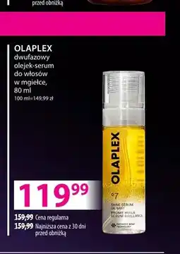 Hebe Dwufazowy olejek-serum do włosów w mgiełce Olaplex oferta
