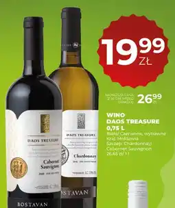Duży Ben Wino czerwone Daos Treasure Cabernet Sauvignon oferta