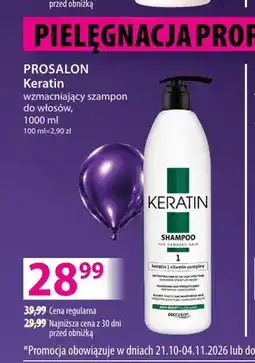 Hebe Szampon wzmacniający do włosów Keratin Prosalon oferta
