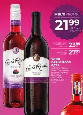 Wino różowe Carlo Rossi Refresh Mixed Berry