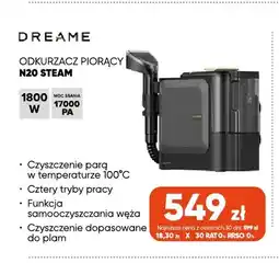 Max Elektro Odkurzacz piorący N20 Steam Dreame oferta