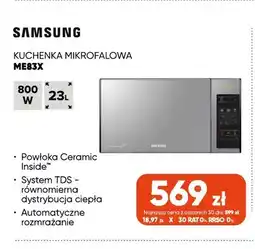 Max Elektro Kuchenka mikrofalowa ME83X Samsung oferta
