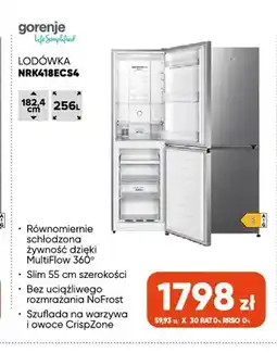 Max Elektro Lodówka NRK418ECS4 Gorenje oferta