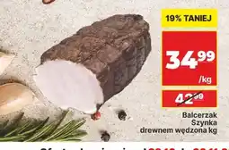 API MARKET Szynka drewnem wędzona Balcerzak oferta