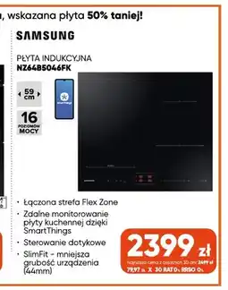 Max Elektro Płyta indukcyjna NZ64B5046FK Samsung oferta