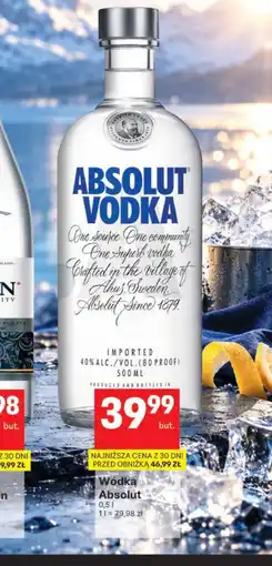 Delikatesy Centrum Wódka Absolut oferta