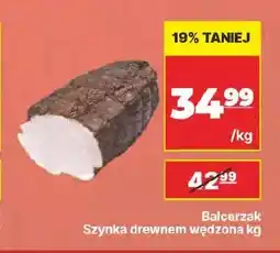 API MARKET Szynka drewnem wędzona Balcerzak oferta