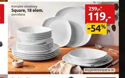 Black Red White Komplet naczyń obiadowych oferta