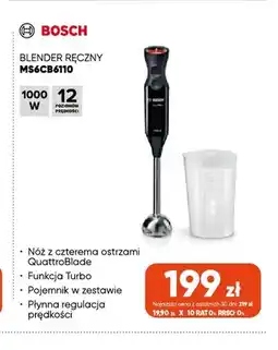 Max Elektro Blender ręczny MS6CB6110 Bosch oferta