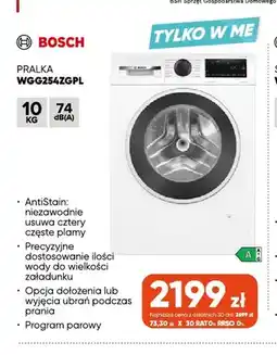 Max Elektro Pralka WGG254ZGPL Bosch oferta