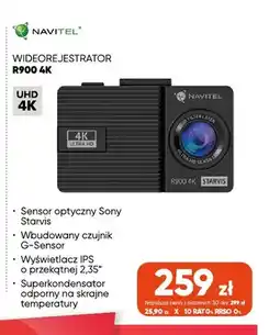 Max Elektro Wideorejestrator R900 4K Navitel oferta