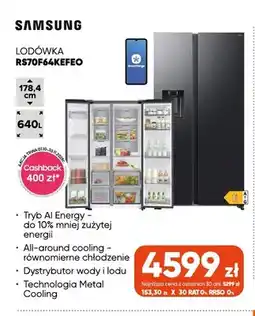 Max Elektro Lodówka RS70F64KEFEO Samsung oferta