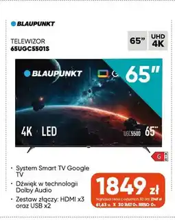 Max Elektro Telewizor 65UGC5501S Blaupunkt oferta