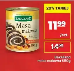 API MARKET Masa makowa Bakalland oferta