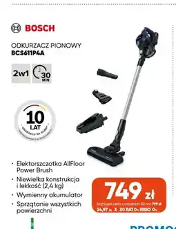 Max Elektro Odkurzacz pionowy BCS611P4A Bosch oferta