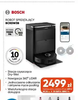 Max Elektro Robot sprzątający BCRDW3B Bosch oferta