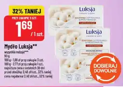 Polomarket Mydło Luksja Creamy & Soft Cotton Milk oferta