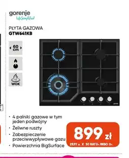 Max Elektro Płyta gazowa GTW641KB Gorenje oferta