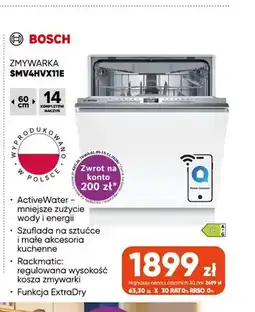 Max Elektro Zmywarka SMV4HVX11E Bosch oferta
