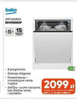 Max Elektro Zmywarka BDIN38552P Beko oferta