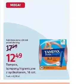 Rossmann Tampony Tampax oferta