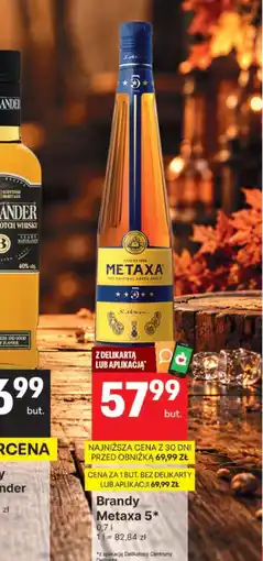 Delikatesy Centrum Brandy Metaxa oferta