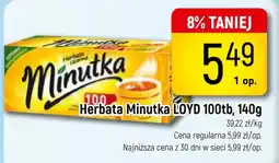 Delikatesy Piotruś Pan Herbata Minutka LOYD oferta