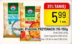 Delikatesy Piotruś Pan Chrupki, Prażynki PRZYSNACKI oferta