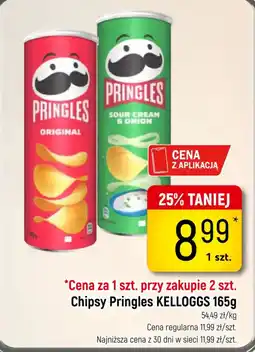 Delikatesy Piotruś Pan Chipsy Pringles KELLOGGS oferta