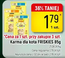 Delikatesy Piotruś Pan Karma dla kota FRISKIES oferta